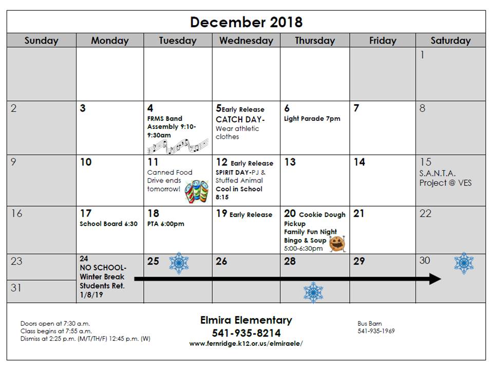 December Calendar