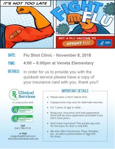 Flu Shot Clinic Flyer