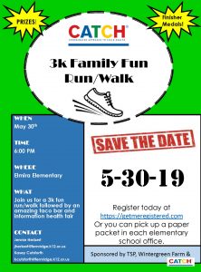 CATCH Fun Run/Walk Flyer