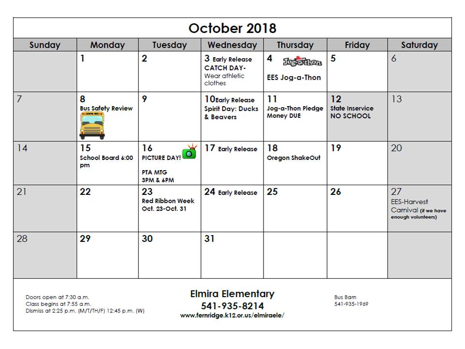 october-communication-calendar-elmira-elementary-school