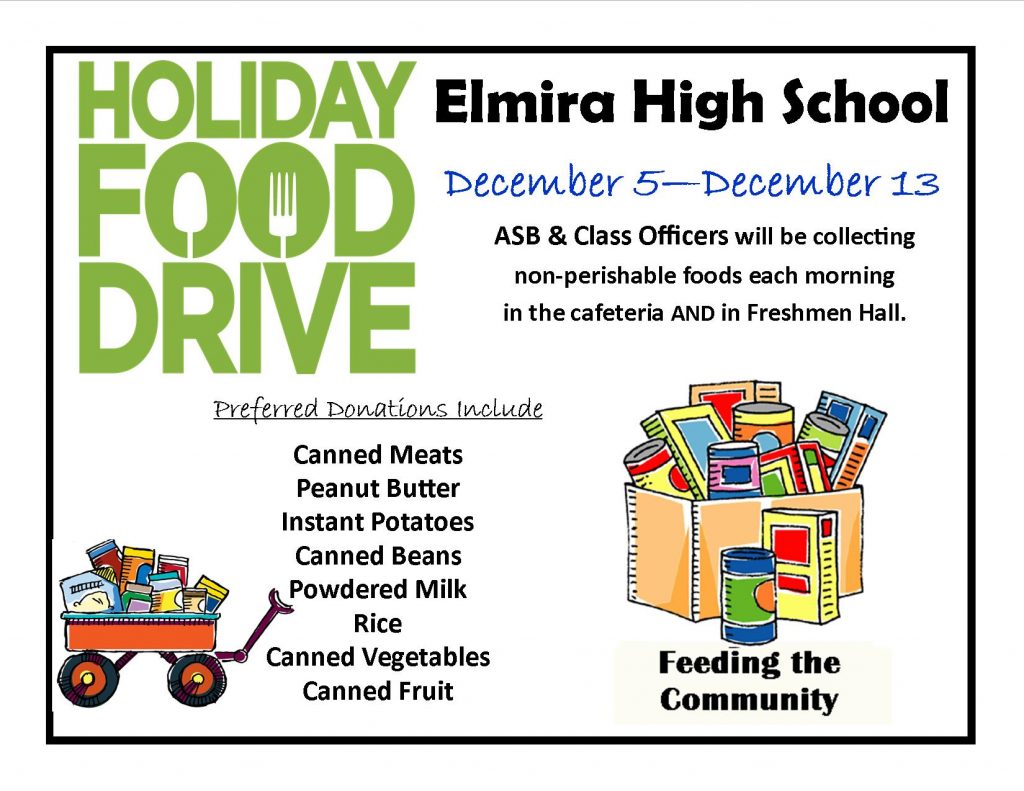 Holiday Food Drive – Fern Ridge School District